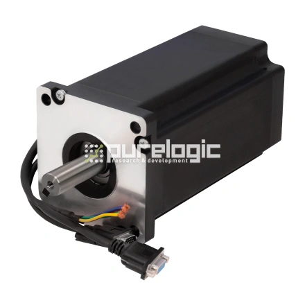 Двигатель шаговый с энкодером PL110H8460-D19-1K фото