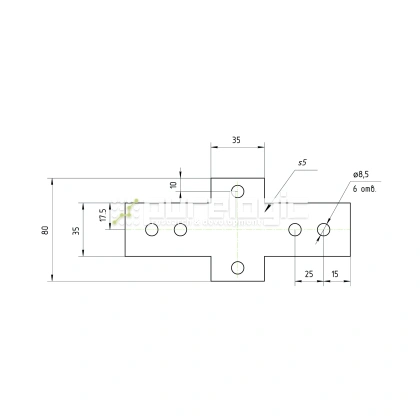 Косынка жесткости 4040SL 418 Косынка жесткости 4040SL фото