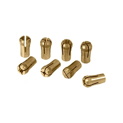 Набор цанг для мини-станка 1mm-6mm 8шт. MMCOL1 1 569 руб. Набор цанг для мини-станка 1mm-6mm 8шт. MMCOL1