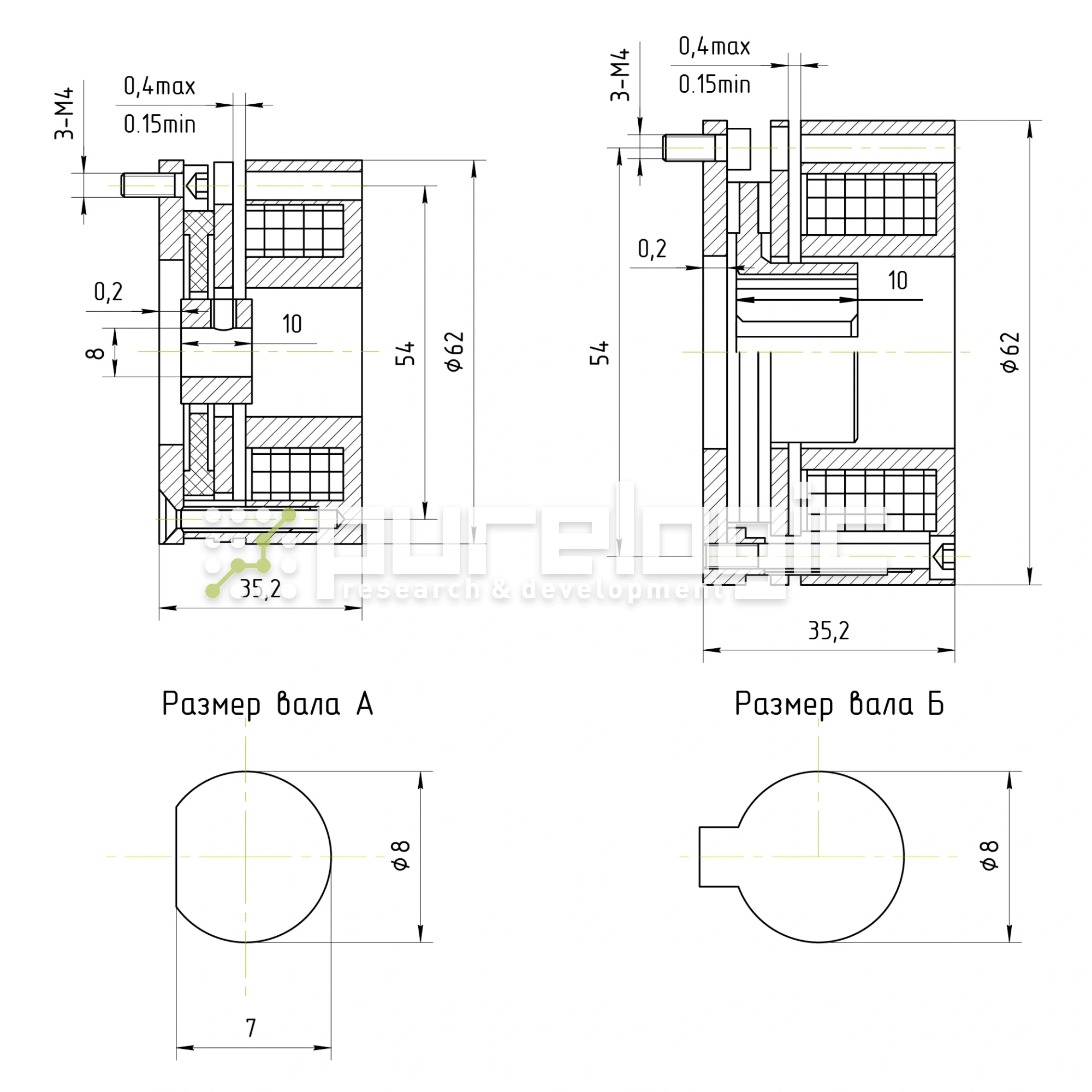 Тормоз электрический WSDZ1-1-24 6 109 Тормоз электрический WSDZ1-1-24 фото