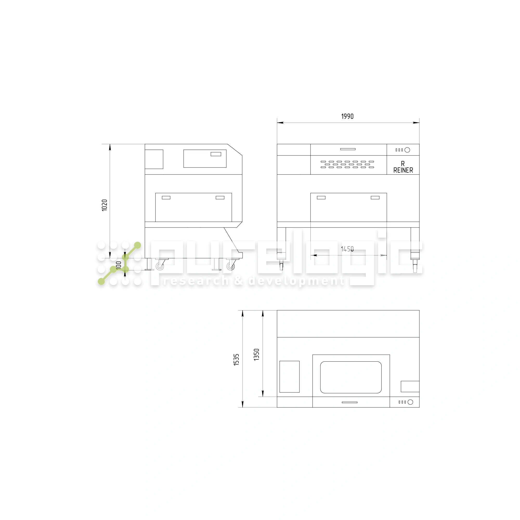 Лазерный станок REINER LP1490-150W фото