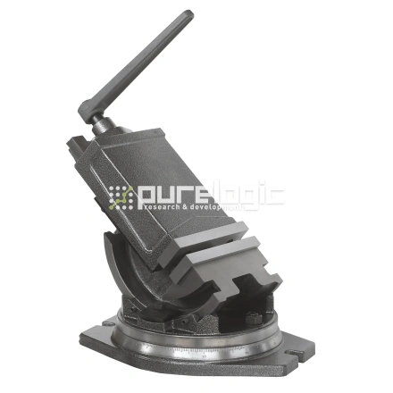 Тиски станочные QHK125L фото