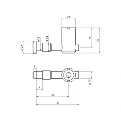 Пазовый соединитель 30MSZ 166 руб. Пазовый соединитель 30MSZ