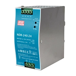 Источник питания импульсный NDR-240-24 6 109 руб. Источник питания импульсный NDR-240-24