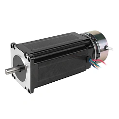 Двигатель шаговый с тормозом PL57H110-D8B 12 256 руб. Двигатель шаговый с тормозом PL57H110-D8B