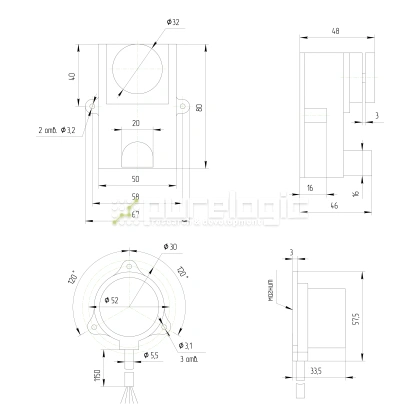 Беспроводной датчик DT02 12 398 Беспроводной датчик DT02 фото