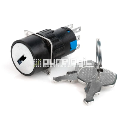 Переключатель AD16-22YF-2P  854 Переключатель AD16-22YF-2P  фото