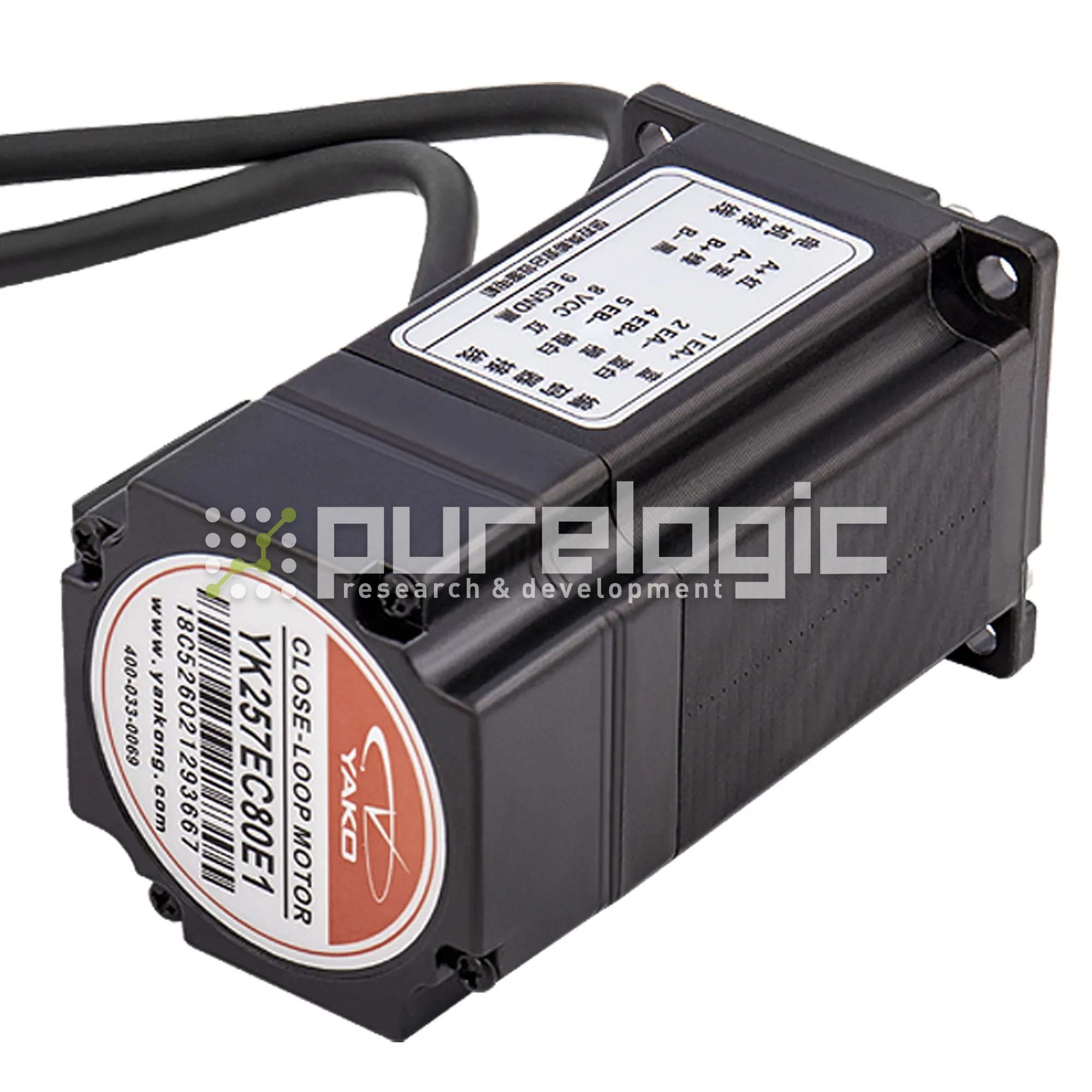 Двигатель шаговый с энкодером YK257EC80E1 10 940 Двигатель шаговый с энкодером YK257EC80E1 фото