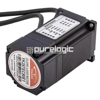 Двигатель шаговый с энкодером YK257EC80E1 10 940 Двигатель шаговый с энкодером YK257EC80E1 фото