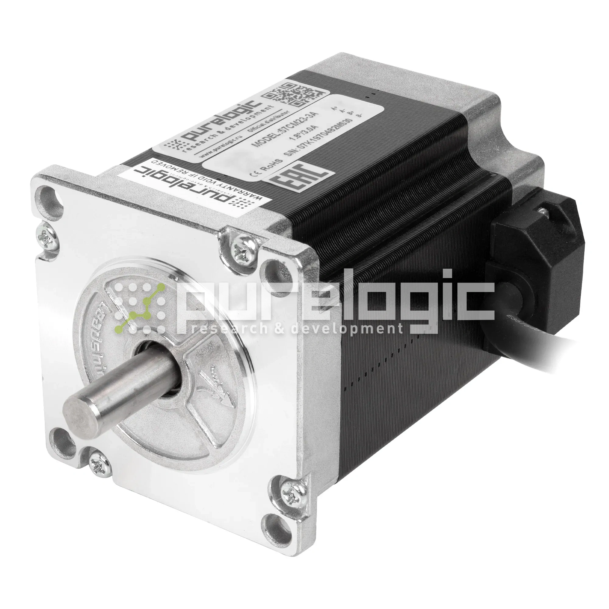 Двигатель шаговый биполярный 57CM23-3A 3 822 Двигатель шаговый биполярный 57CM23-3A фото