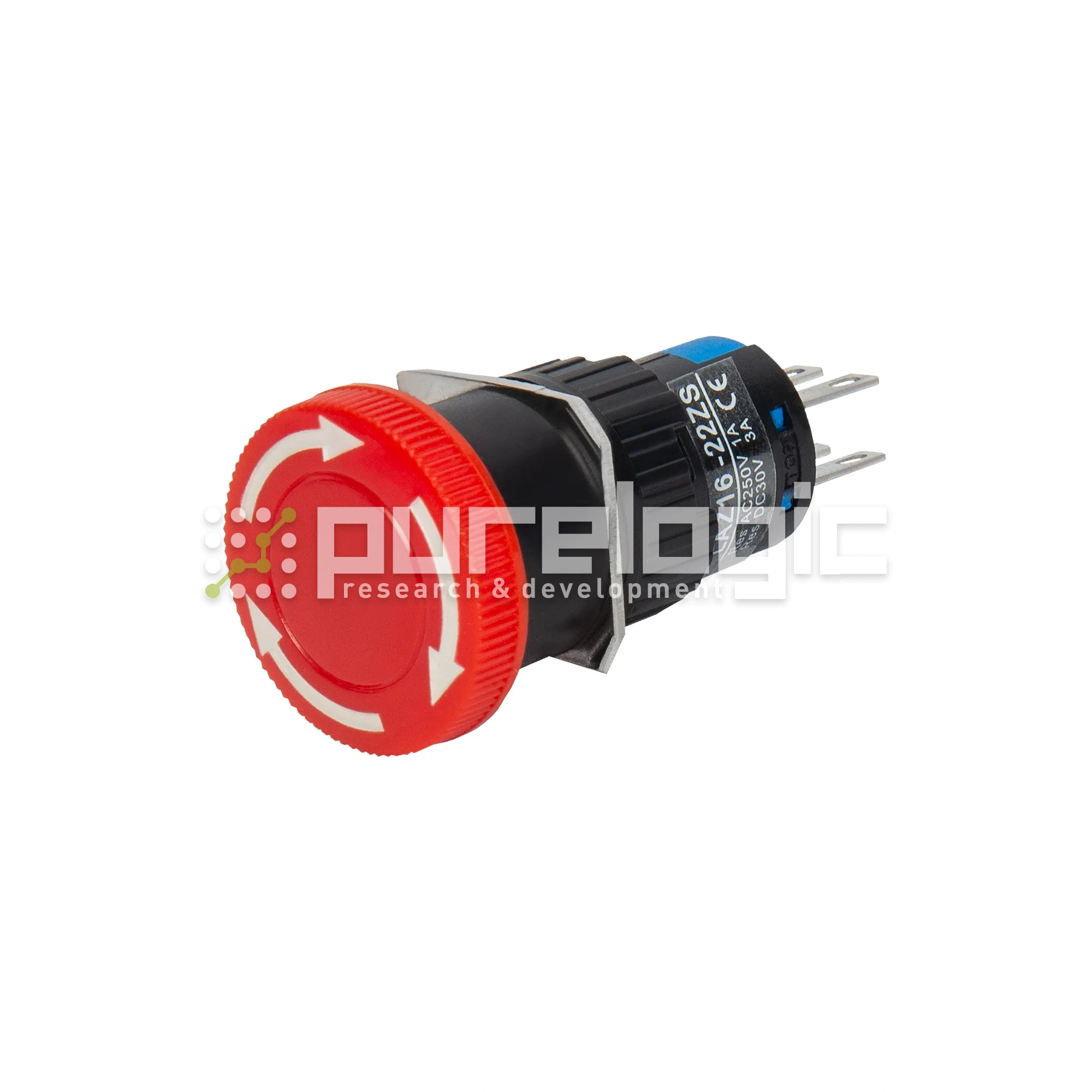 Кнопка на блок AD16-22ZS-RED 785 Кнопка на блок AD16-22ZS-RED фото