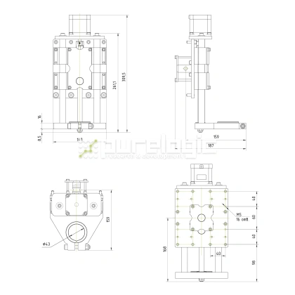 Модуль оси Z RY-Z089-RA4L 25 770 Модуль оси Z RY-Z089-RA4L фото
