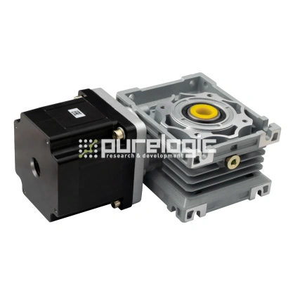 Двигатель шаговый с редуктором PL86H113-WG50-60 27 836 Двигатель шаговый с редуктором PL86H113-WG50-60 фото