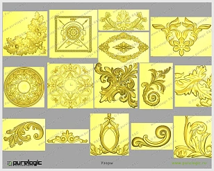 3D модели (Узоры) 1 руб. 3D модели (Узоры)